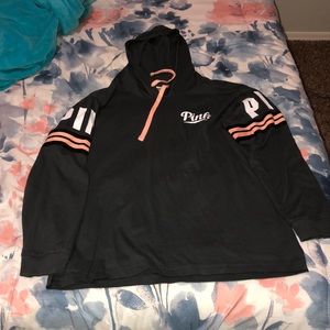 Pink long sleeve hoodie/shirt